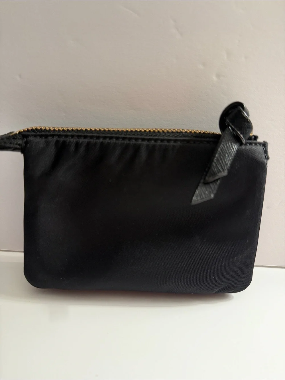 kate spade Black Nylon mini wallet